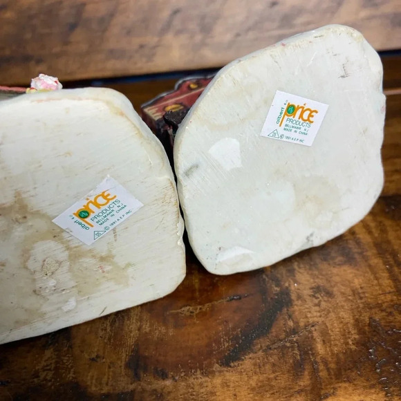 VTG 2pcs SET ALBERT E PRICE SPIRIT OF AMERICA VICTORIAN CHRISTMAS HOUSES - Picture 6 of 7